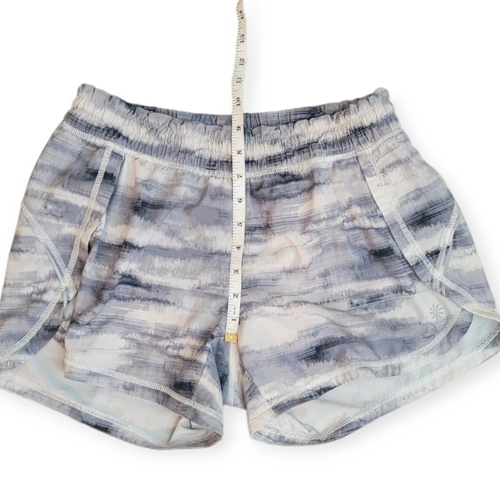ATHLETA Gray Printed Running Shorts Size Small - Picture 11 of 11
